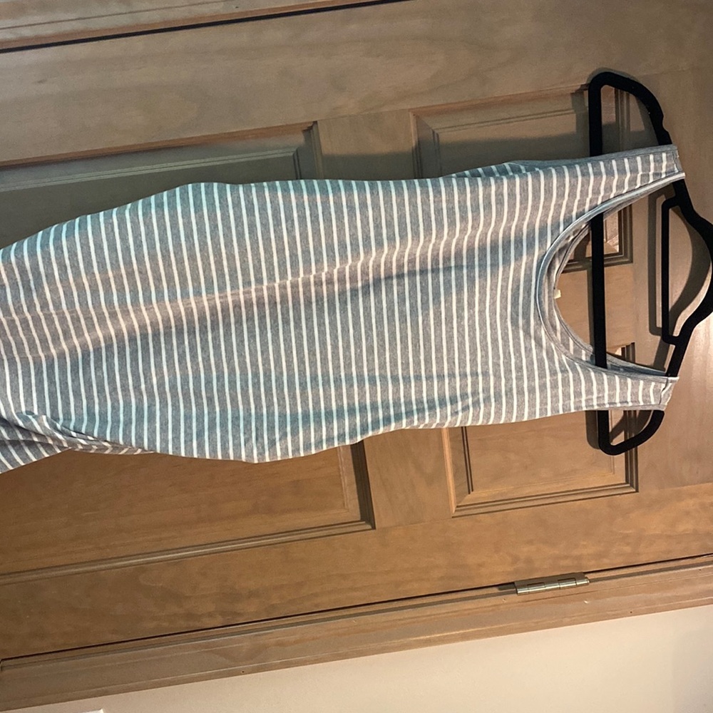 Maternity tank top dress